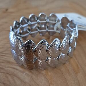 New Directions Silver Chain Bracelet